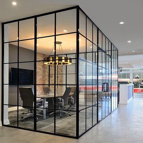 Office Partition by Etah Aluminium Work in Etah