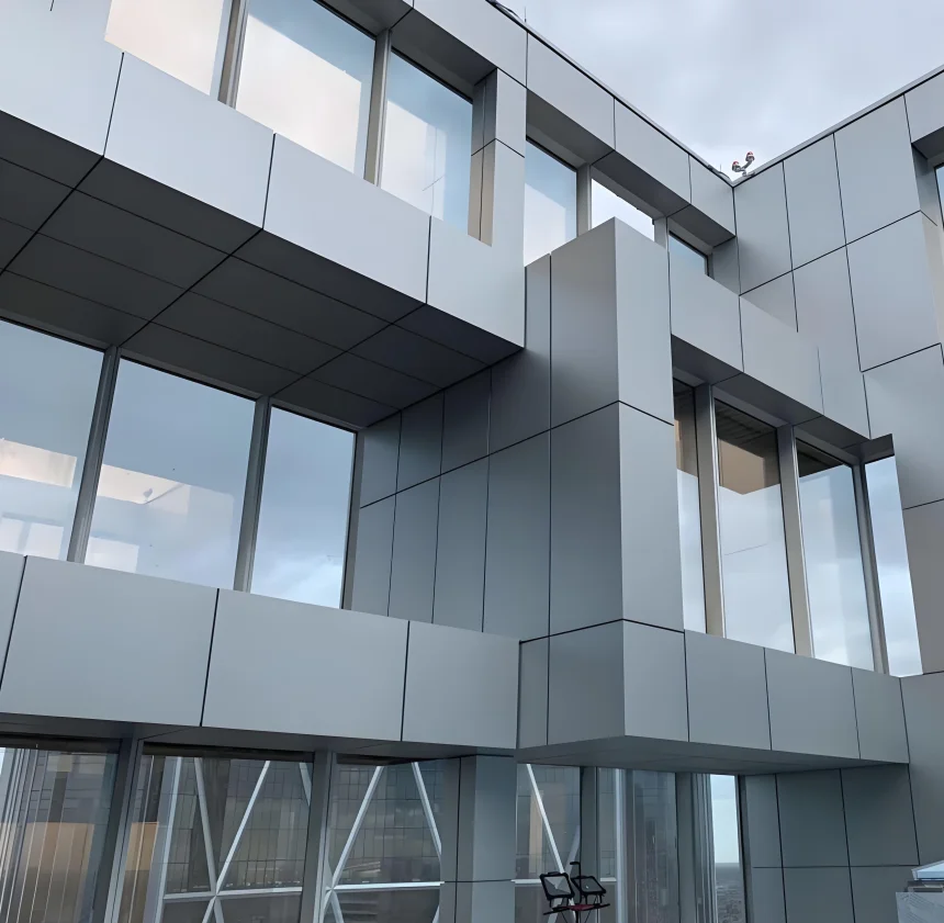 ACP Cladding by Etah Aluminium Work in Etah